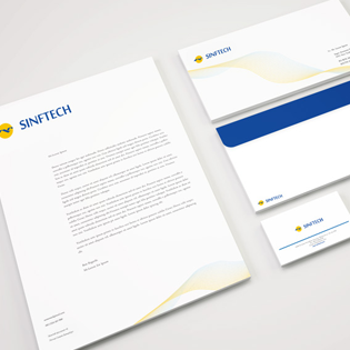 Фирменный стиль Sinftech